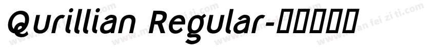 Qurillian Regular字体转换